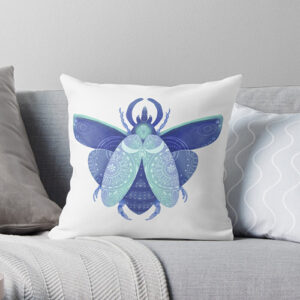 Mystical beetle, Illustrated product printed on demand. Designed for you